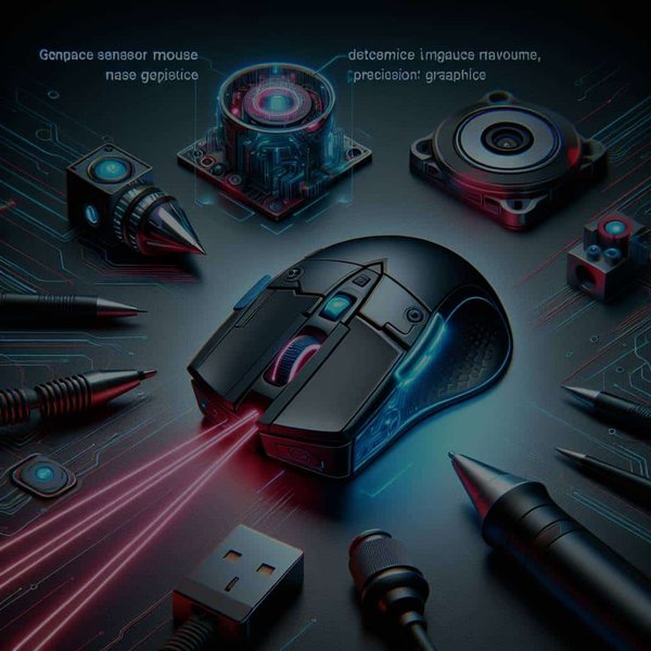 Quels sont les avantages d'une souris avec capteur laser pour le graphisme de précision ?